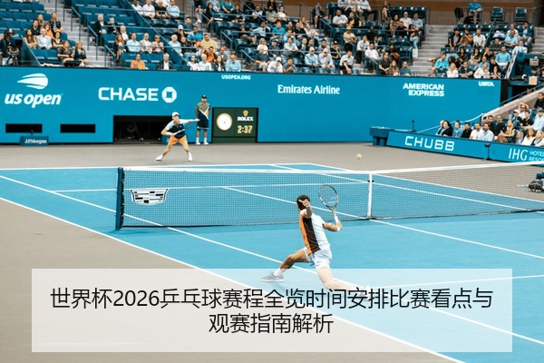 世界杯2026乒乓球赛程全览时间安排比赛看点与观赛指南解析